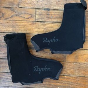 Rapha cycling winter thermal shoe covers, small